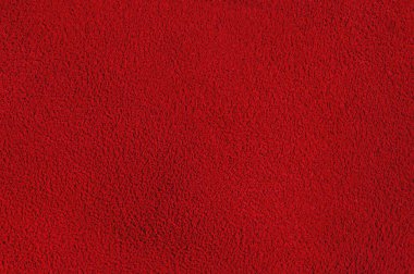 Kırmızı süet arka plan makro fotoğrafı. Süet dokusu