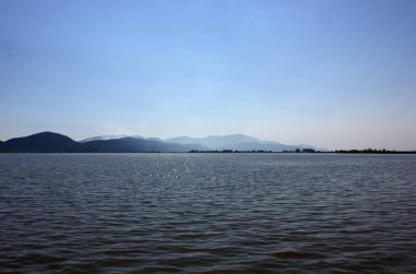 Cennet Katliamı Gölü 'nde yangın