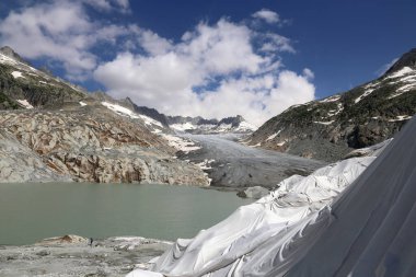 İsviçre Rhone Buzulu 