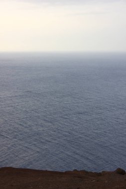 Madeira Adası 'nda farklı jeolojik oluşum 