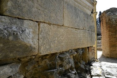 Girit Minos Arkeoloji Sitesi Gortyna, Yunan 