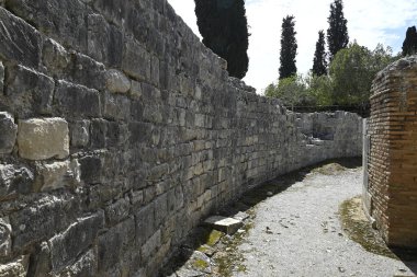 Girit Minos Arkeoloji Sitesi Gortyna, Yunan 