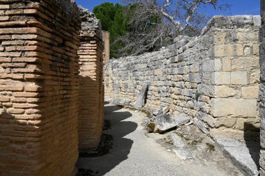 Girit Minos Arkeoloji Sitesi Gortyna, Yunan 