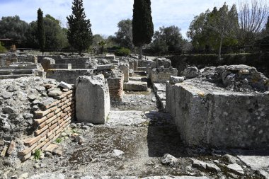 Girit Minos Arkeoloji Sitesi Gortyna, Yunan 