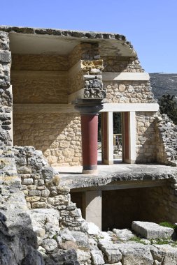 Girit Minos Arkeoloji Sitesi Knossos, Girit, Yunanistan