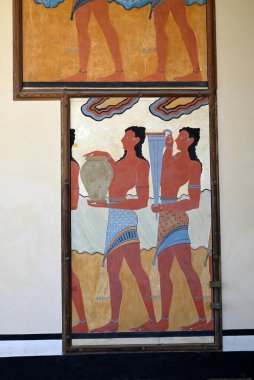 Girit Minos Arkeoloji Sitesi Knossos, Girit, Yunanistan