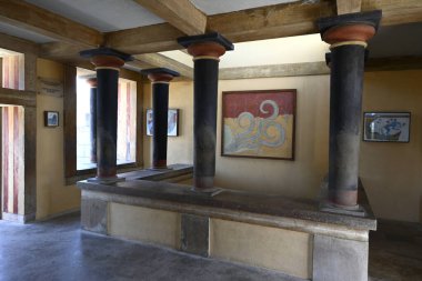 Girit Minos Arkeoloji Sitesi Knossos, Girit, Yunanistan