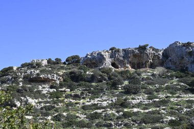 Yunanistan 'ın Rethymno kenti yakınlarındaki Girit Myli Kanyonu