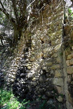 Yunanistan 'ın Rethymno kenti yakınlarındaki Girit Myli Kanyonu