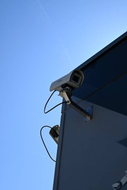 Hamburg Eğlence Parkındaki Dijital Gözlem Kamerası, Hamburg, Almanya