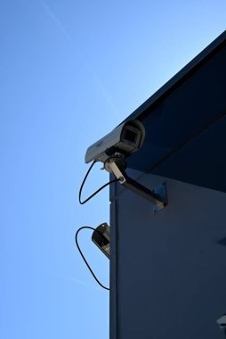 Hamburg Eğlence Parkındaki Dijital Gözlem Kamerası, Hamburg, Almanya