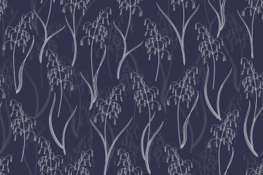 Basit, pürüzsüz bir desen. Mısır gevreği. Siyah ve beyaz vektör çizimi. Kağıt, duvar kağıdı, tekstil şablonu. Eski.