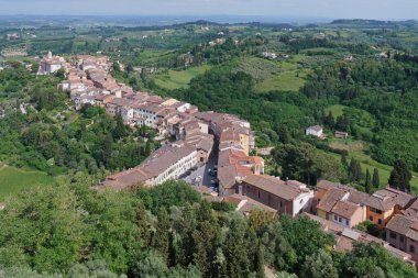 San Miniato; Federico Kulesi 'nden şehir ve kırsal alan manzarası
