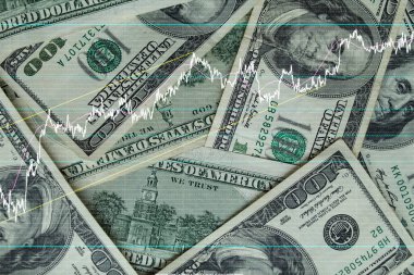 Mesaj için bir sürü Amerikan doları.