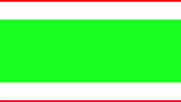 奥地利国旗的颜色 在绿色屏幕颜色键上方垂直向两侧的二维动画转换 用于视频转换 无缝线圈 Uhd — 图库视频影像
