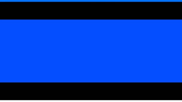 Estonia Bandera Colores Transición Animada Vertical Ambos Lados Sobre Tecla — Vídeos de Stock