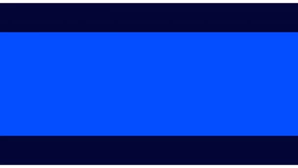 Флаг Таиланда Анимированный Переход Вертикали Обеих Сторон Через Цветную Клавишу — стоковое видео