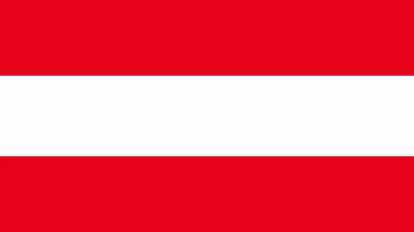 Flagge Von Österreich Uhd — Stockfoto