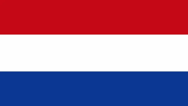 Bandeira Holanda Uhd — Fotografia de Stock
