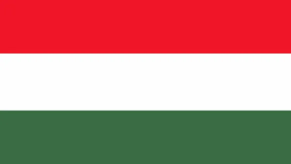 Σημαία Ουγγαρίας Uhd — Φωτογραφία Αρχείου