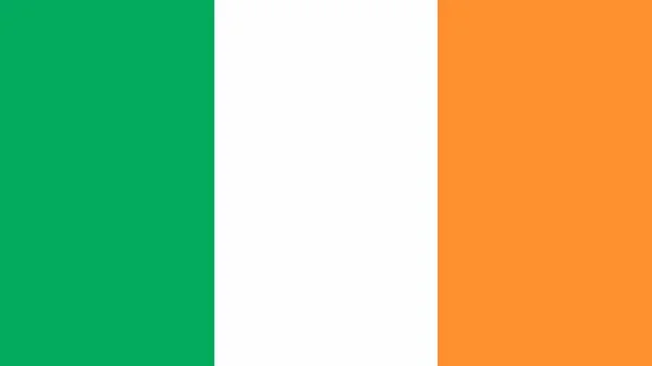 爱尔兰国旗 Uhd — 图库照片