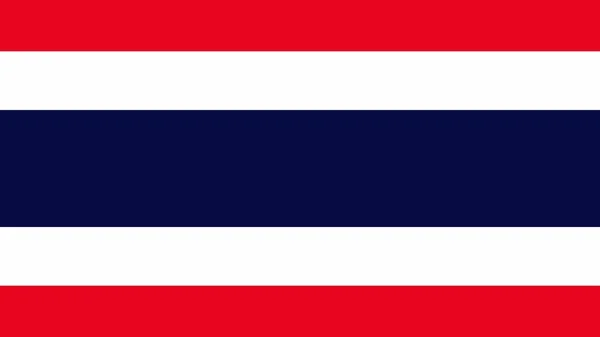 Flag Thailand Uhd — Stock Photo, Image