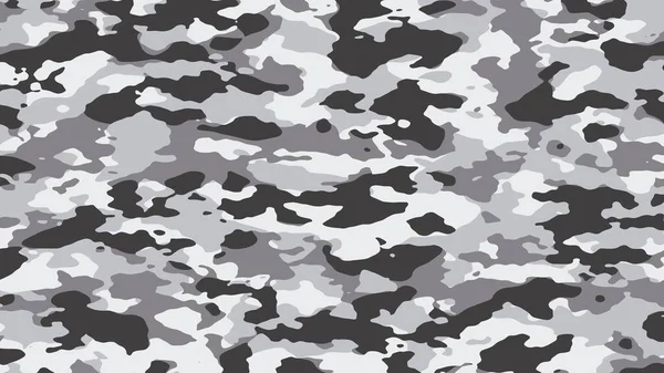 Camuflaj Alb Negru Sau Gri Deschis Camuflaj Militar Formate Ilustrație — Fotografie, imagine de stoc