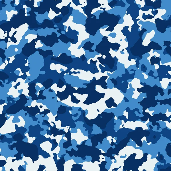 Blå Kamouflage Militärkamouflage Illustrationsformat 8192 8192 — Stockfoto
