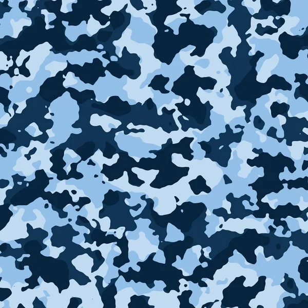 Blaue Tarnung Militärische Tarnung Illustrationsformate 4096 4096 — Stockfoto