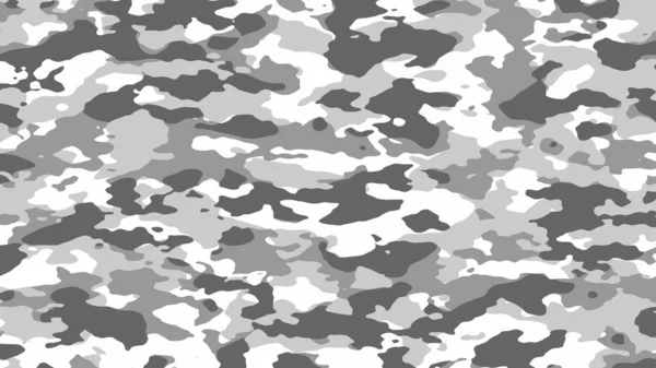 Camuflaj Alb Negru Sau Gri Deschis Camuflaj Militar Formate Ilustrație — Fotografie, imagine de stoc
