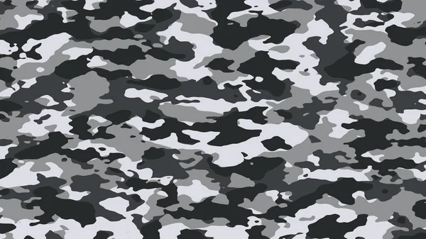 Světle Šedá Nebo Černobílá Kamufláž Vojenská Kamufláž Formáty Ilustrací Uhd — Stock fotografie