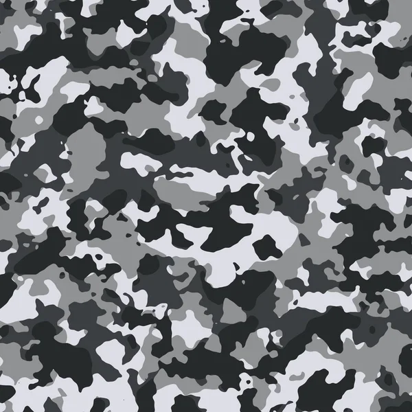 Ανοιχτό Γκρι Μαύρο Λευκό Καμουφλάζ Στρατιωτικό Καμουφλάζ Σχήματα Εικονογράφησης 8192 — Φωτογραφία Αρχείου