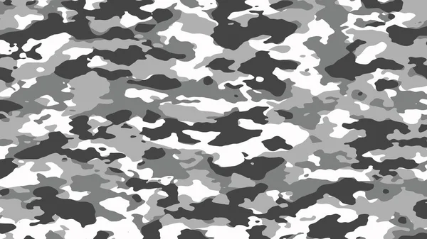Camuflagem Cinza Claro Branco Preto Camuflagem Militar Formatos Ilustração Uhd — Fotografia de Stock