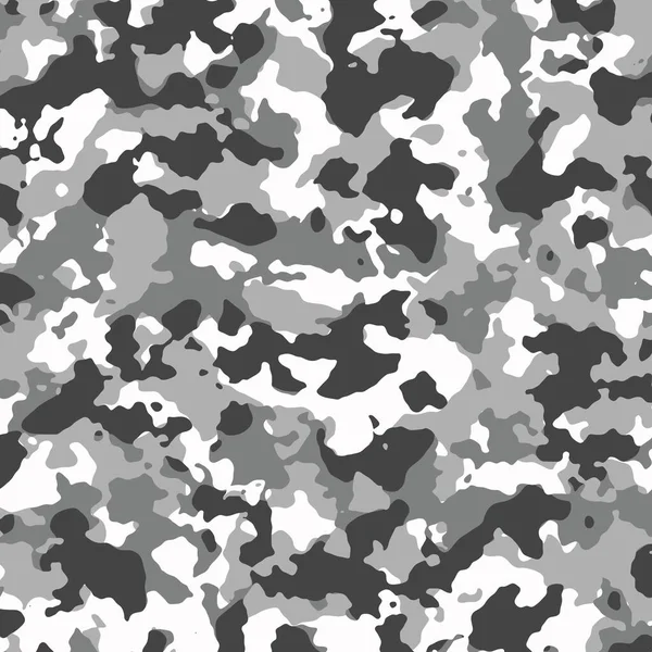 Camuflaje Gris Claro Blanco Negro Camuflaje Militar Formatos Ilustración 8192 — Foto de Stock