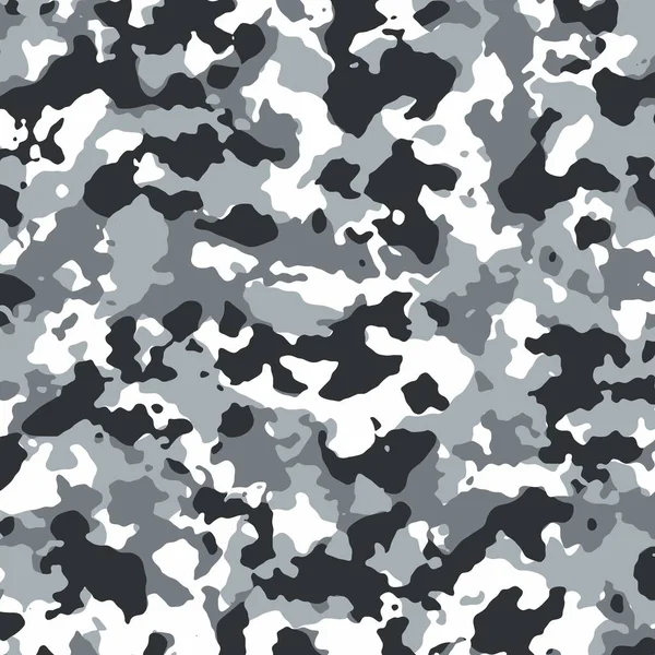 Ανοιχτό Γκρι Μαύρο Λευκό Καμουφλάζ Στρατιωτικό Καμουφλάζ Σχήματα Εικονογράφησης 4096 — Φωτογραφία Αρχείου