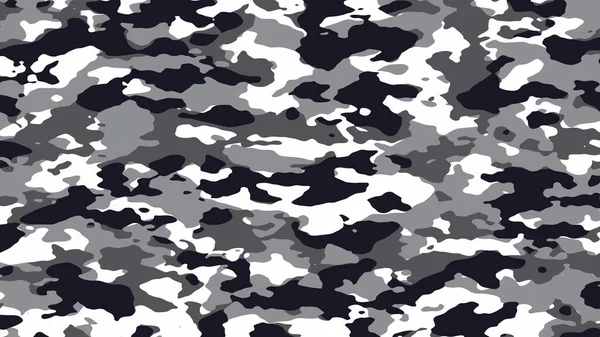 Jasnoszary Lub Czarny Biały Kamuflaż Kamuflaż Wojskowy Formaty Ilustracji Uhd — Zdjęcie stockowe