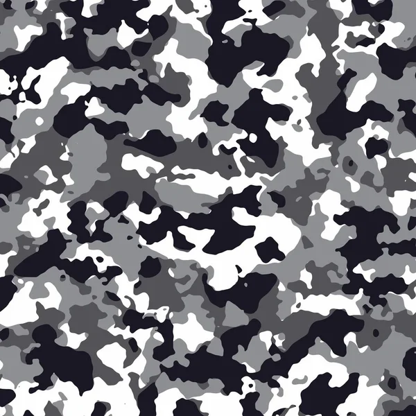 Light Grey Black White Camouflage Military Camouflage Illustration Formats 8192 — Stock Photo, Image