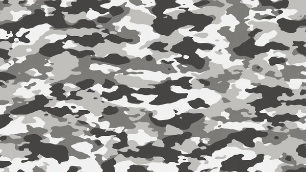 Ljusgrå Eller Svartvitt Kamouflage Militärkamouflage Illustrationsformat Uhd — Stockfoto
