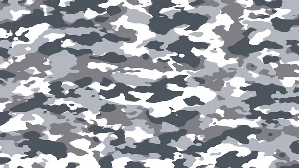 Ljusgrå Eller Svartvitt Kamouflage Militärkamouflage Illustrationsformat Uhd — Stockfoto