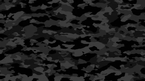 Camuflagem Preta Camuflagem Militar Formatos Ilustração Uhd — Fotografia de Stock