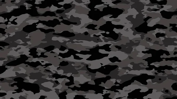 Svart Kamouflage Militärkamouflage Illustrationsformat Uhd — Stockfoto