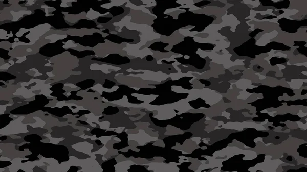 ブラックカモフラージュ 軍用カモフラージュ イラストフォーマット8K Uhd — ストック写真