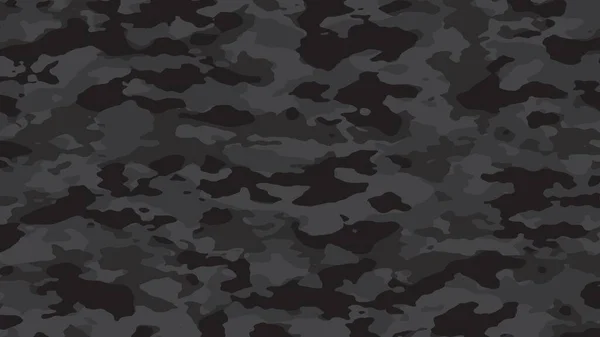 Camuffamento Nero Camuffamento Militare Illustrazione Formati Uhd — Foto Stock