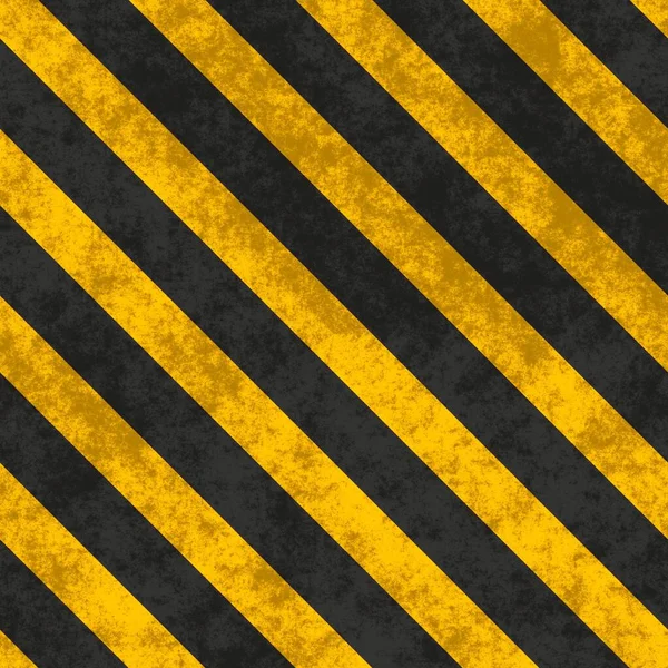 그러면서 주의를 기울이면 텍스처 안전줄 배경이 달라진다 노란색 과검은 대각선줄 — 스톡 사진