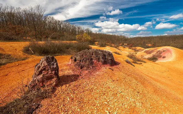 stock image Gant, abandoned bauxite mine in Hungary