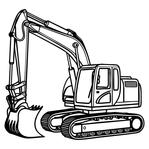 Bu gerçekçi kazıcı boyama sayfasında geniş bir kazı kolu ve ayak izleri olan ağır vasıflı bir inşaat aracının ayrıntılı çizimleri yer alıyor. Büyük makineleri ve inşaat sahnelerini seven çocuklar için idealdir. Bu yazdırılabilir renkli çarşaf size yardımcı olur.