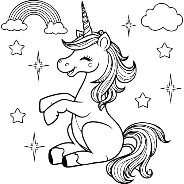 Papyonlu neşeli bir bebek ayı çiçeklerle ve ağaçlarla çevrili bir ormanda mutlu bir şekilde oturuyor. Çocukları boyamak için mükemmel bir ortam.