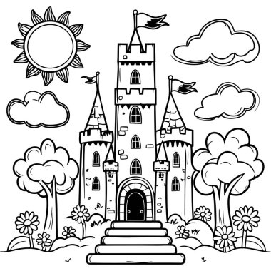 Detaylı sarmal kabuklu, büyük gözlü ve gülen yüzlü dost canlısı bir salyangoz çizgi filmi. Eğlenmek için mükemmel.