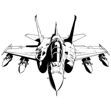 Çocuklar ve gençler için havalı savaş jeti boyama sayfası yazdırılabilir havacılık öğrenme etkinliği