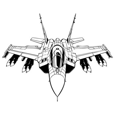 Gelişmiş savaş uçağı görüntüsü